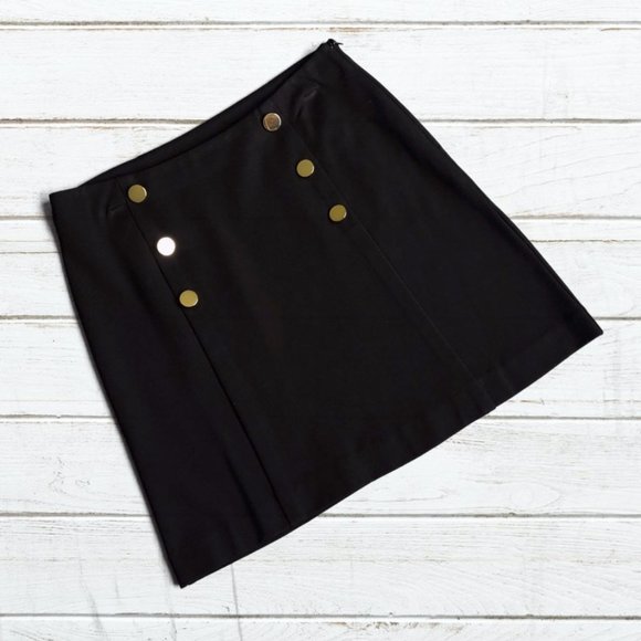 INC Petite Black Sailor Style Mini Skirt - Picture 1 of 5